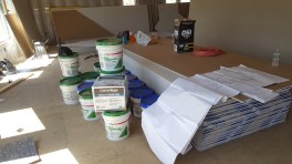 Dry wall prep